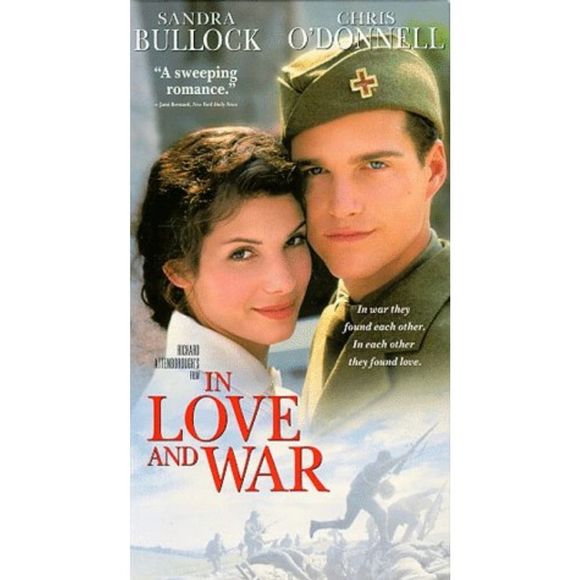 In Love and War (DVD, 1999) Wide + Standard; Sandra Bullock, Chris O'Donnell - Picture 1 of 3